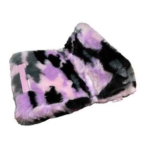 ISCREAM Kids Plush Folding Tablet/Laptop Pillow purple black