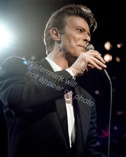 David Bowie - Original 8x10 color concert photo from Pittsburgh 1990.