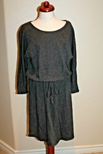 Old Navy Charcoal Gray Winter Dress Misses Women's Size S Small