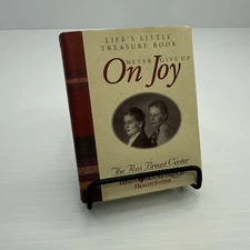 Life's Little Treasure Book On Joy Breast Cancer Ross Breast Center Edition HC