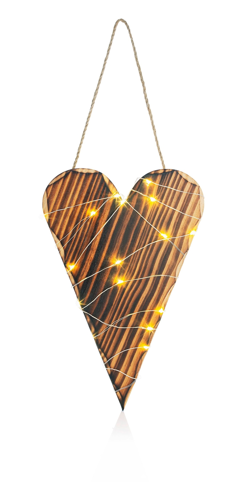 Светодиодная вытяжка Herz Madera Wanddeko Holz Maserung geflammt 30 см braun B-WARE 1990₽