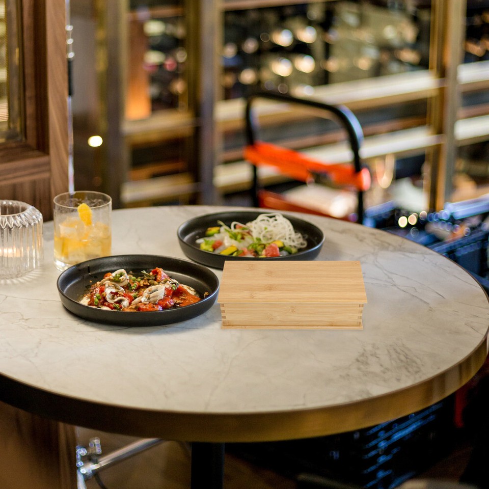 Wooden Cutlery Box with Lid Small Drawer Organizer Kitchen Cutlery Organizer eBay