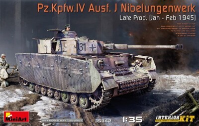 Miniart 35342 - 1:35 Pz.Kpfw.IV Ausf. J Nibelungenwerk Late Prod.