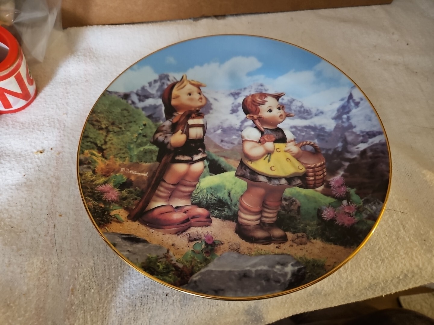 Danbury Mint M. J. Hummel Plate 