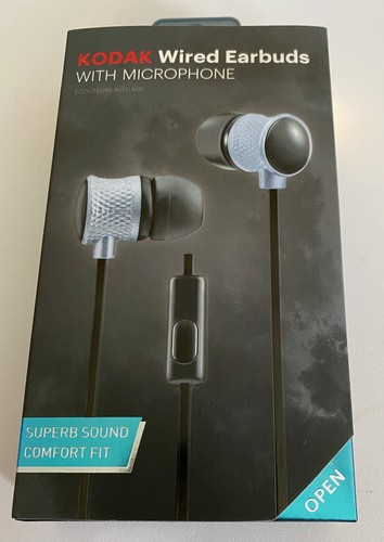 Kodak Wired Earbuds With Microphone 