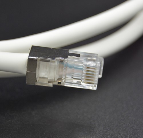 1M Cat6a Shielded BT Infinity Router modem cable VDSL RJ11/RJ45 Broadband White - Picture 3 of 5