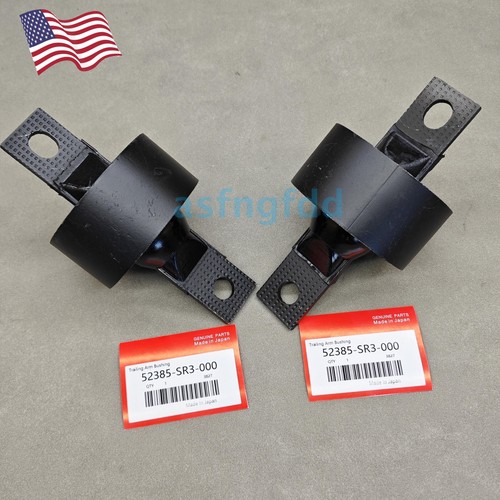 OEM 2PCS Trailing Arm Bushings 52385-SR3-000 Fits For Honda Civic Acura ...