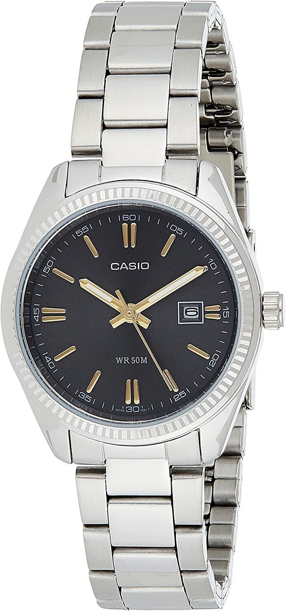 Orologio CASIO LTP-1302D-1A2VDF Donna acciaio con datario
