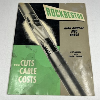 Rockbestos Electrical Insulation Catalog ASBESTOS Data Book 1949