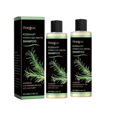 2 Pack Organic Rosemary Hair Growth Shampoo for Women and Men Natural Thickening