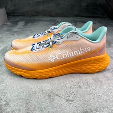 Columbia Konos Featherweight Shoes Mens 11 Mango Stormy Blue Athletic New