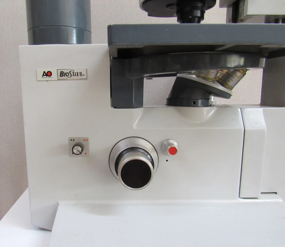 Microscopio de contraste de fase invertida AO BioStar objetivos 4x/10x/20x/45/100x Foto 4 de 4