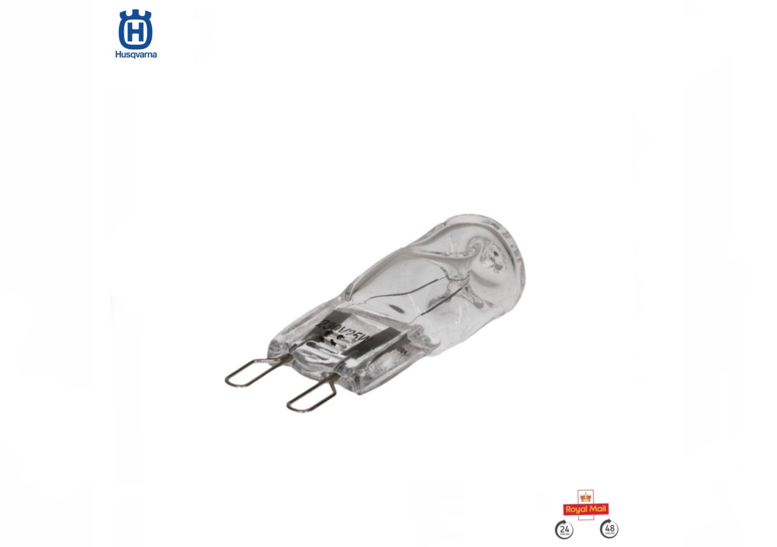 Genuine Husqvarna Oven G9 Halogen Capsule Lamp Bulb 25W 3874617008.  O21