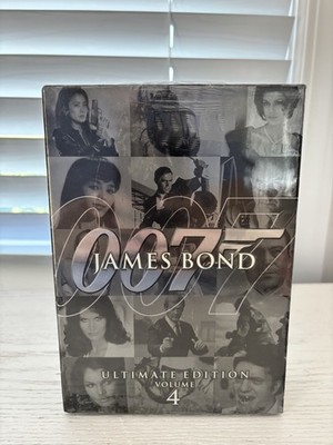 James Bond Ultimate Edition - Vol. 4 (DVD, 2006, 10-Disc Set) Brand New Sealed