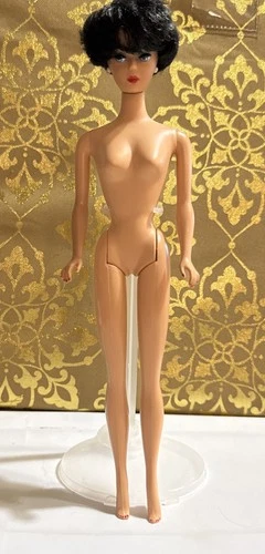GORGEOUS Collector RAVEN BRUNETTE BUBBLE CUT BARBIE Vintage Reproduction Nude