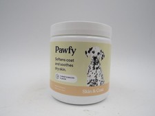 Pawfy Skin And Coat Turkey  Bacon 30 Chews 4 oz 113 g Exp 12/27