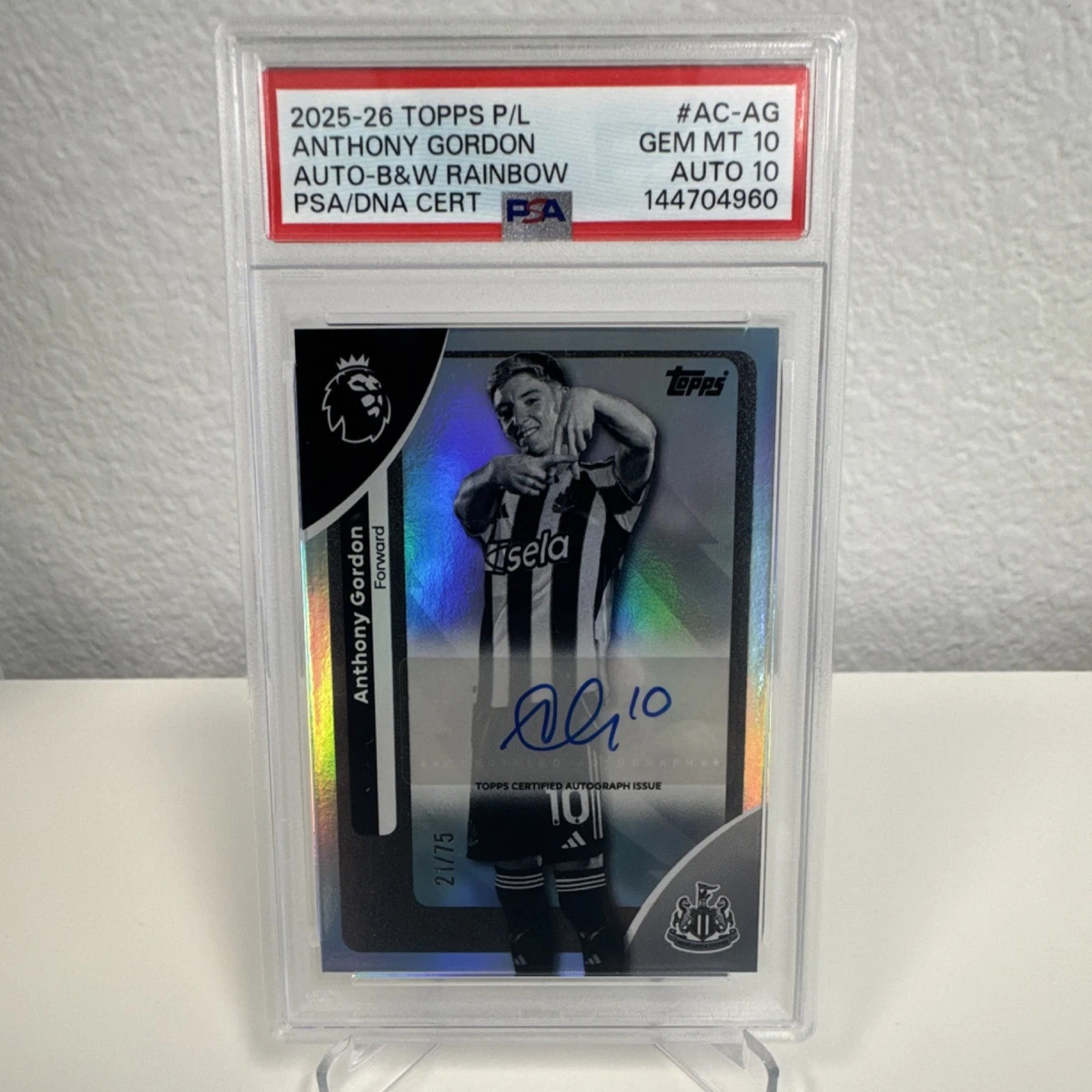 2025-26 Topps Premier League - Anthony Gordon #AC-AG for sale | eBay