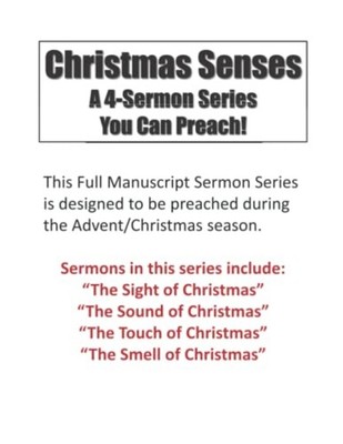 Christmas Senses A Four Sermons Series You Can Preach -  NEW Barry L Davis 2022-