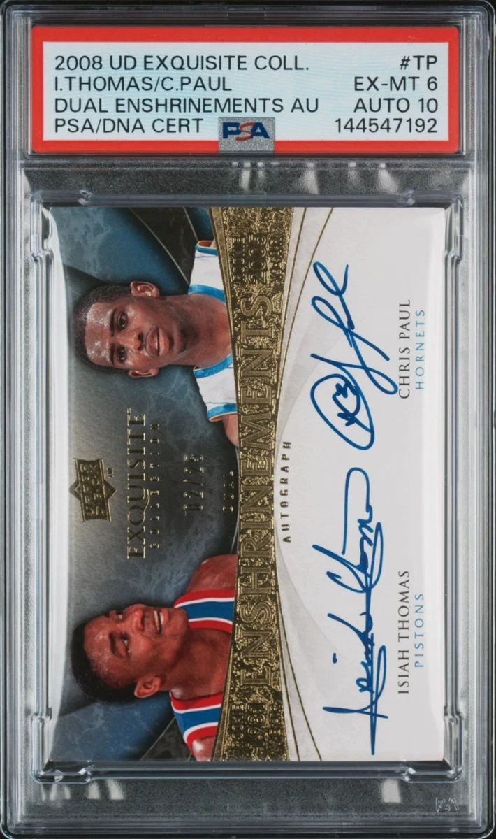 Chris Paul Basketball Autographed Sports Trading Cards