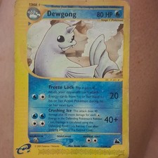 Pokémon Dewgong 7/144 Skyridge Rare Regular 2003 Stage 1 Card on eBay
