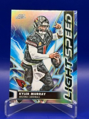 Kyler Murray ~ 2025 Topps Chrome #LS-1 ~ Light Speed ~ Arizona Cardinals