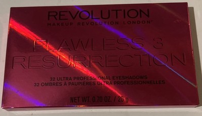 Makeup Revolution 32 Ultra Eye Shadows FLAWLESS 3, Resurrection  *NEW*