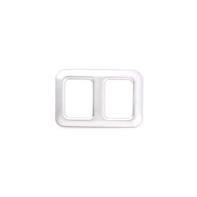 Fit For Defender 110 2020-2023 Matte Silver Trunk Tow Truck Button Frame Trim 1X