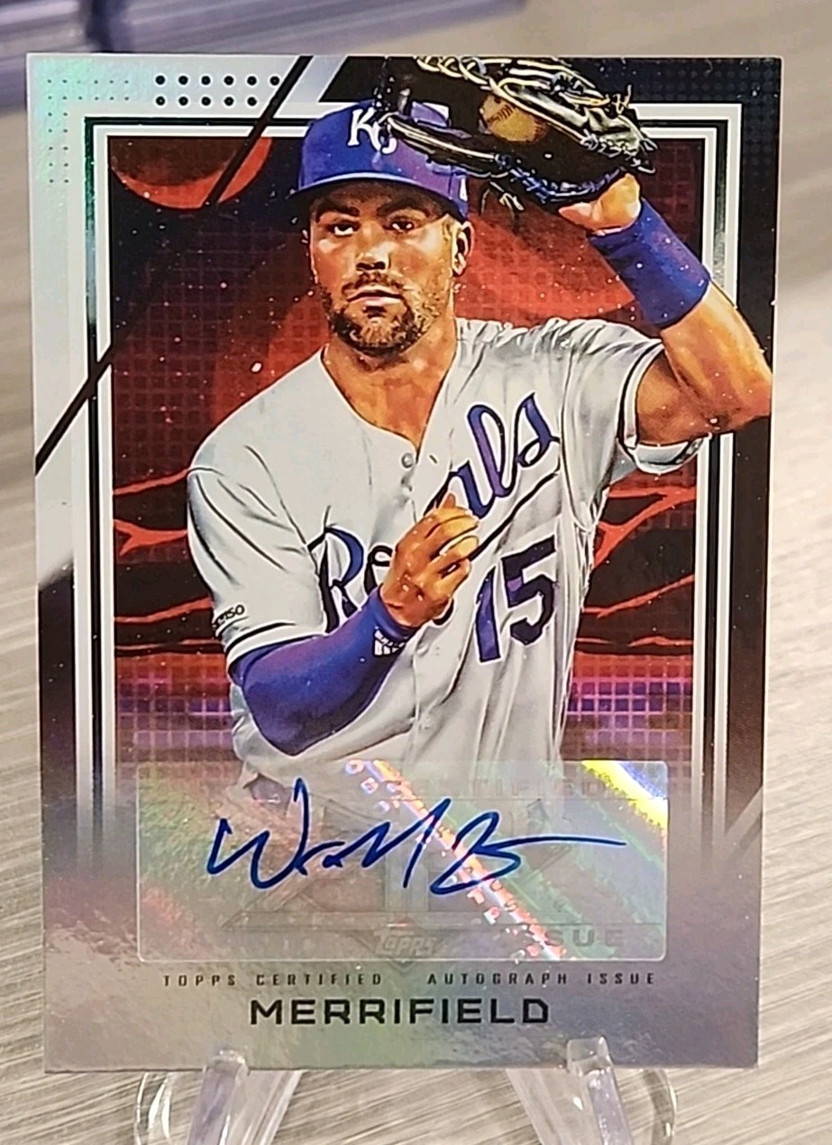 Whit Merrifield #FA-WM 2020 Topps Fire Baseball Autographs