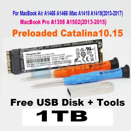NEW 1TB SSD For 2013 - 2017 MacBook Air A1465 A1466 MacBook Pro A1502 A1398 IMAC