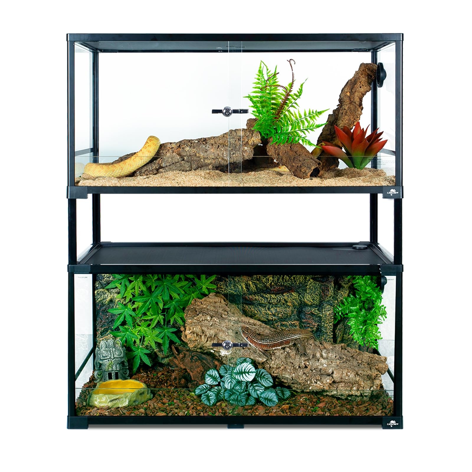 Double Stacked Reptile Tanks, 36