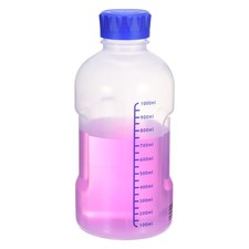 1000ml Thickened Media Storage Bottles, Graduated Bottle, Transparent Round