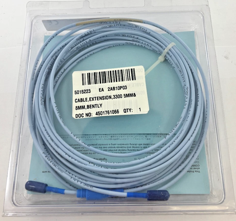 Bently Nevada 330130-080-12-00 3300 Extension Cable – 5mm & 8mm Industrial Sens - Image 3 of 4