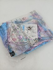 GALLDEALS Girls 3 Piece Swimsuit Set Mermaid Tail Skirt Top 3-12 Years Blue Pink