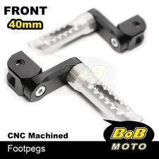 BOB 40mm Lower Rider Footpegs TIT For MV Agusta Brutale 675 12 13 14 15 16