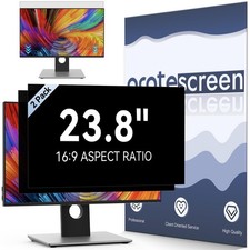  2-Pack 23.8 Inch Computer Privacy Screen Filter for 16:9 Widescreen Monitor...