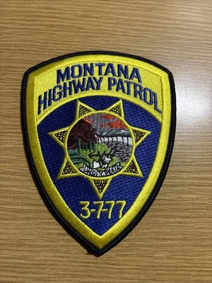 Montana Highway Patrol Patch -Historical Memorabilia