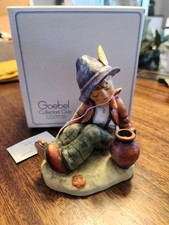 M.J. HUMMEL GOEBEL COLLECTORS CLUB  Coffee Break  Figurine #409 - TMK 6