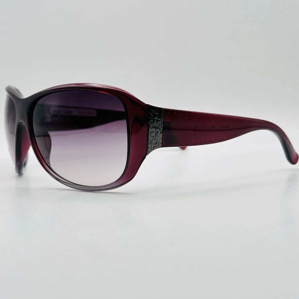 Calvin Klein Sonnenbrille Damen oval lila Logo Mod. ck 3079S Y2K NEU - Bild 4 von 4