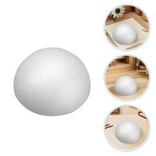2 Pcs Foam Half Ball Birthday Floral Supplies Craft Polystyrene Balls