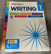 Spectrum Writing Workbook, Grade 1 (Paperback or Softback)