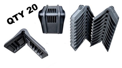 Plastic Corner Protectors Heavy Duty 210x160x150mm QTY20 TUV NORD