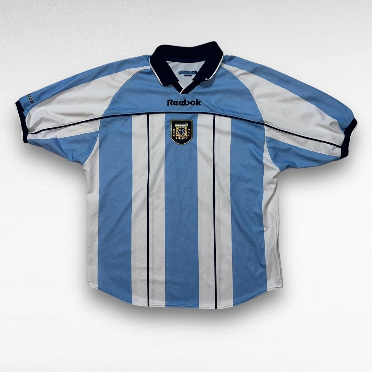 Preços baixos em Equipe Nacional Reebok Argentina Azul Roupas e