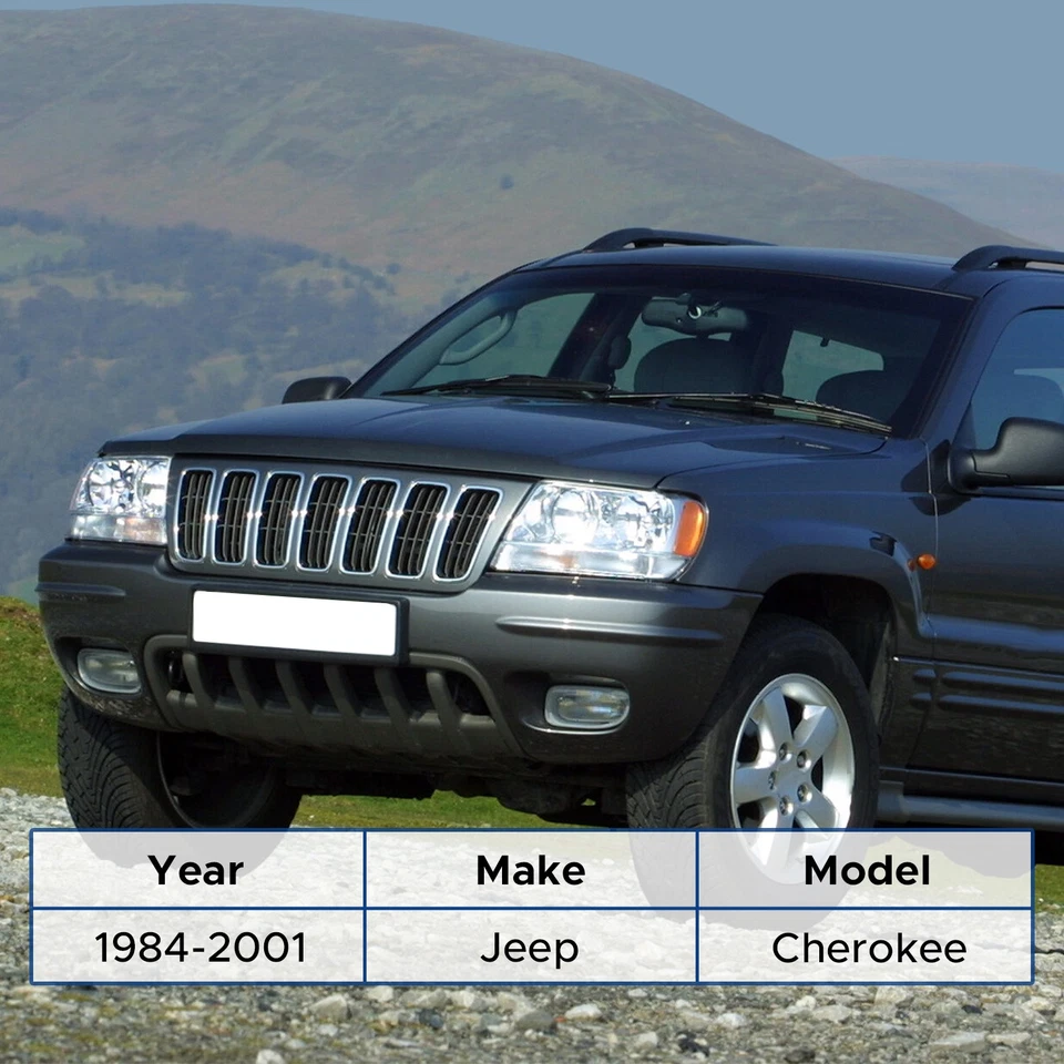 Class 3 Trailer Hitch Receiver Rear Bumper Towing 2" For 1984-2001 Jeep Cherokee - Image 2 of 4