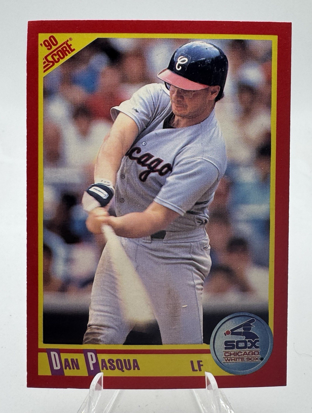 1990 Score #306 Dan Pasqua Chicago White Sox ⚾️