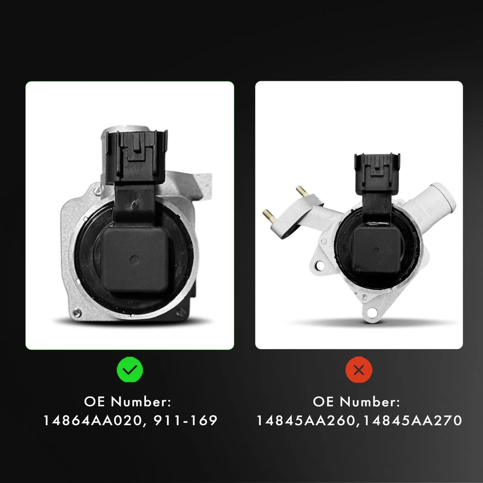 2x Válvula de retención de bomba de inyección de aire secundaria izquierda y derecha para Subaru Impreza WRX STI Foto 2 de 4