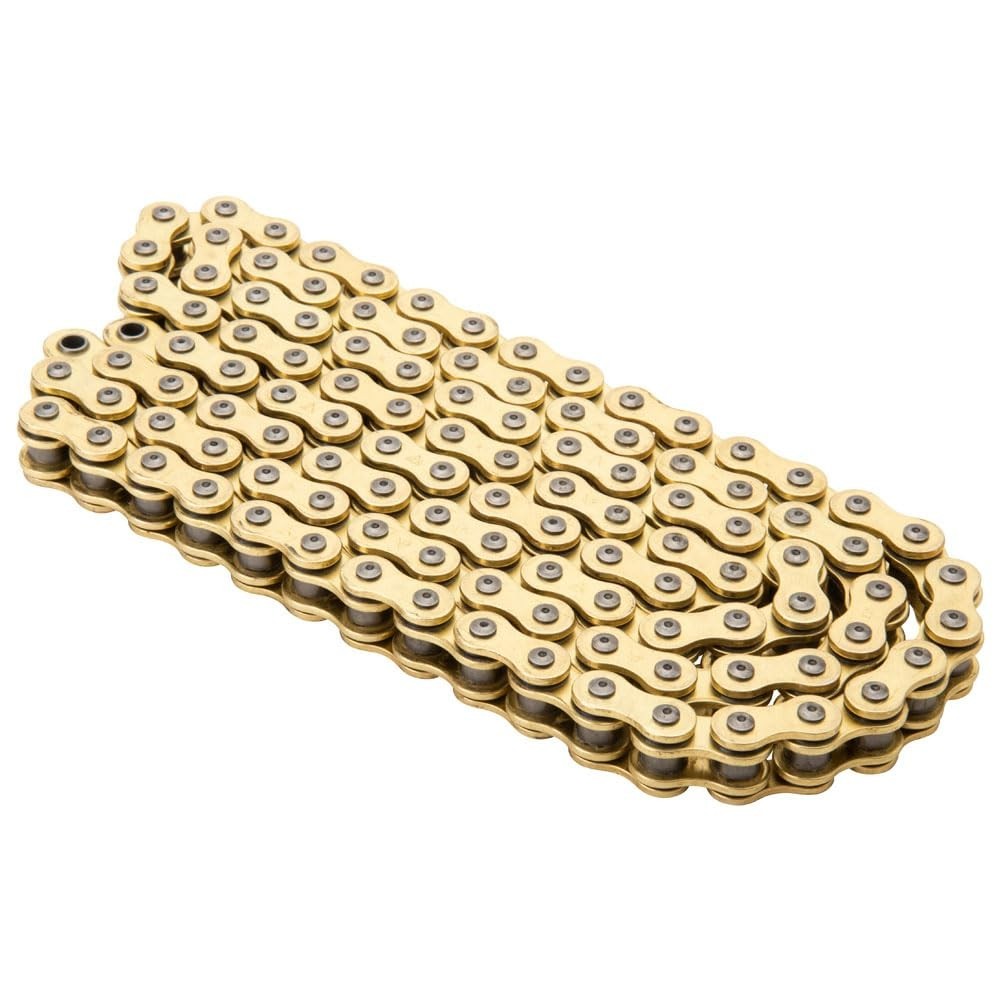 Tusk 520 Gold X-Ring Chain 520x112 For Kawasaki Ninja ZX-6R 2007