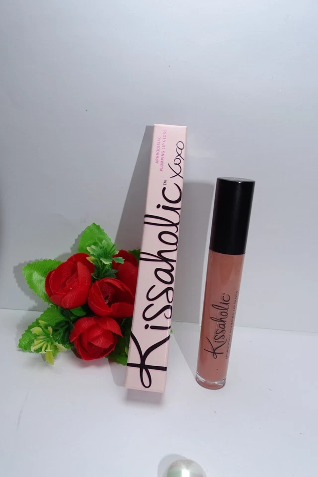 Booty Parlor Kissaholic Xoxo Aphrodisiac Lip Gloss Sigh New In Box - Image 3 of 3