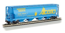 Bachmann 19138 HO Canadian 4 Bay Cylindrical Grain Hopper - Alberta/Edmonton-New