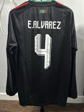 NWT Edson Alvarez Mexico 2026 World Cup Third Long Sleeve Soccer Jersey L JY7001