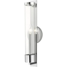 Livex Lighting 10142-05 Castleton Wall Sconce Polished Chrome
